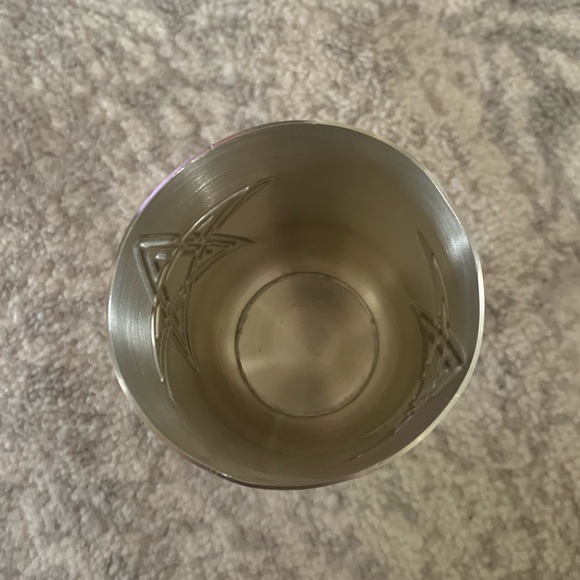 Pentagram challis goblet wine glass - Picture 4 of 4